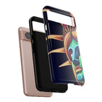 Statue of Liberty Neon Glowing Art Tough Case for Android & iPhone