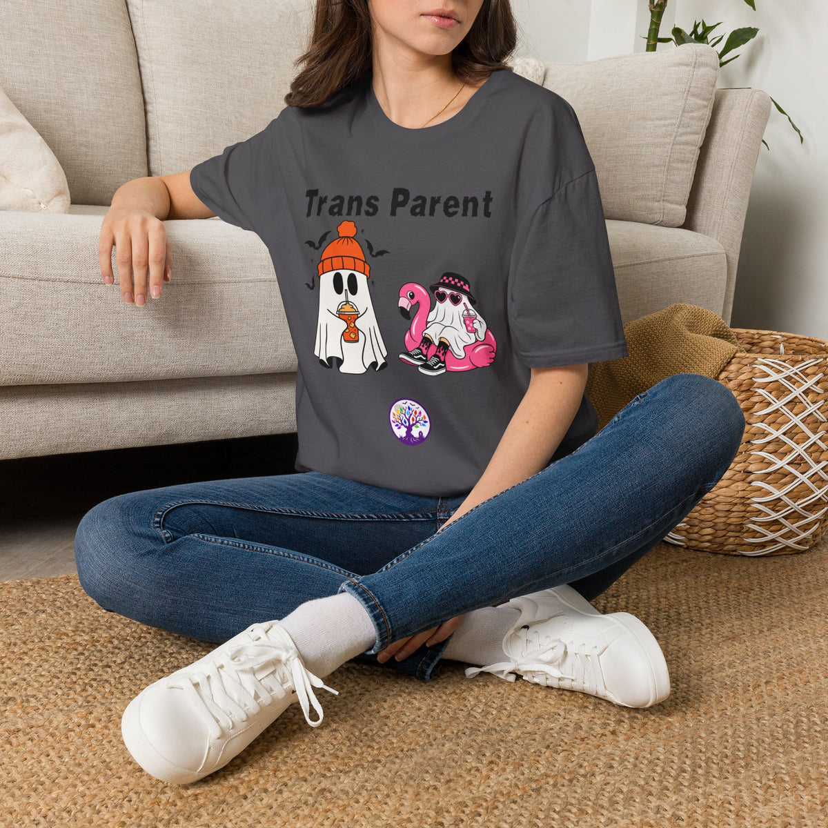 Trans Parent 6 Halloween Pride Tree Las Vegas T-Shirt