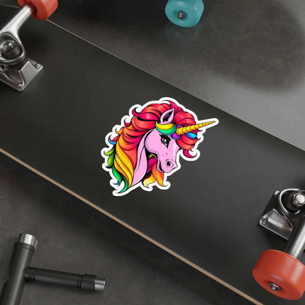 Die-Cut Stickers - Pink Unicorn