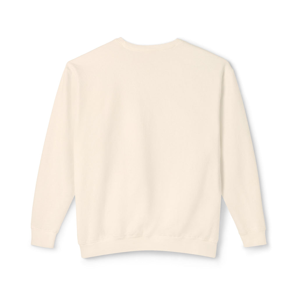 Unisex Lightweight Crewneck Sweatshirt - MAMA with Flowers