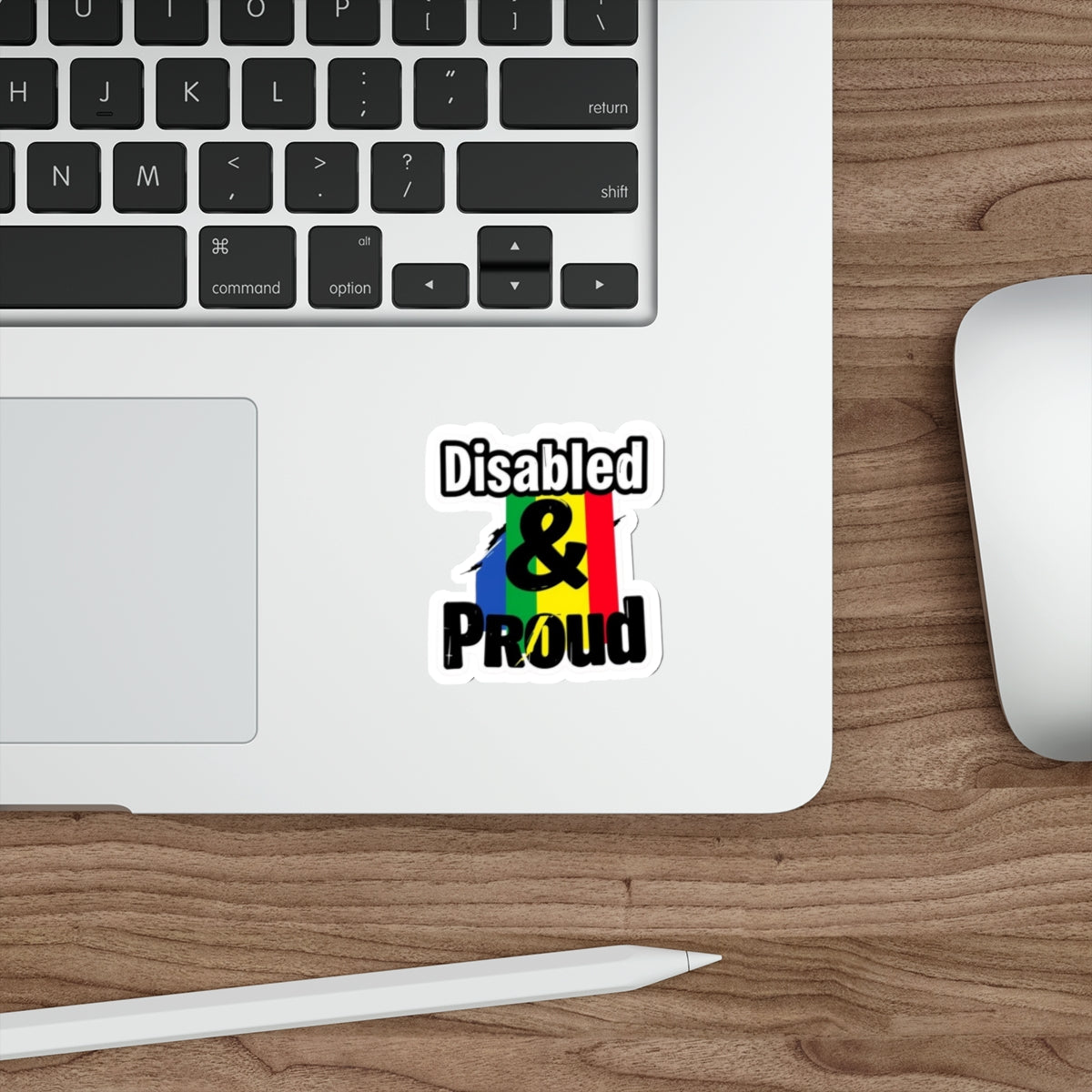 Die-Cut Stickers - DISABLED & PROUD