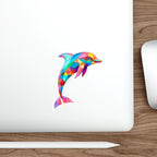 Die-Cut Stickers - Pride Dolphin