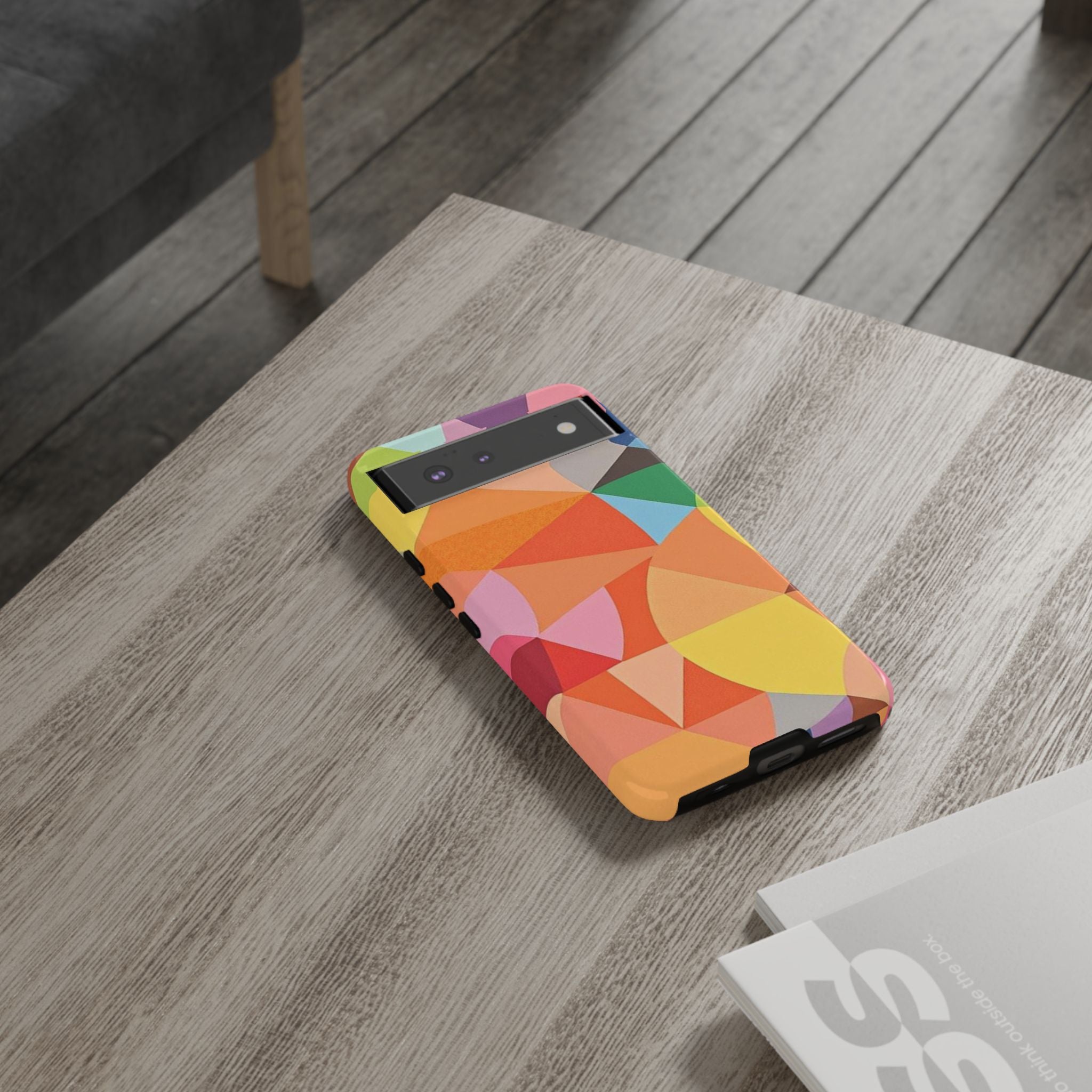 Colorful Geometric Tough Case for Android