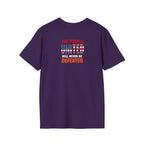 DRINK COFFEE, NOT THE KKKOOLAID. Unisex Softstyle T-Shirt - Empowering Message for Activists