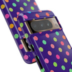 Colorful Polka-Dot Tough Case for Android