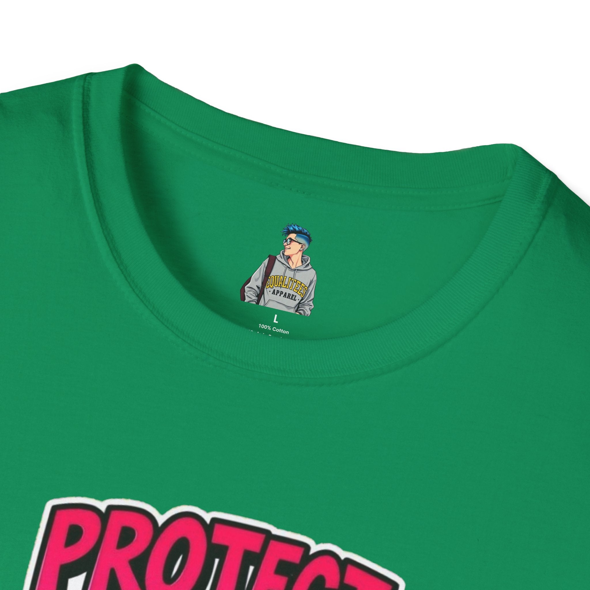 Protect Queer Kids Unisex Softstyle T-Shirt | Inclusive & Comfortable Tee