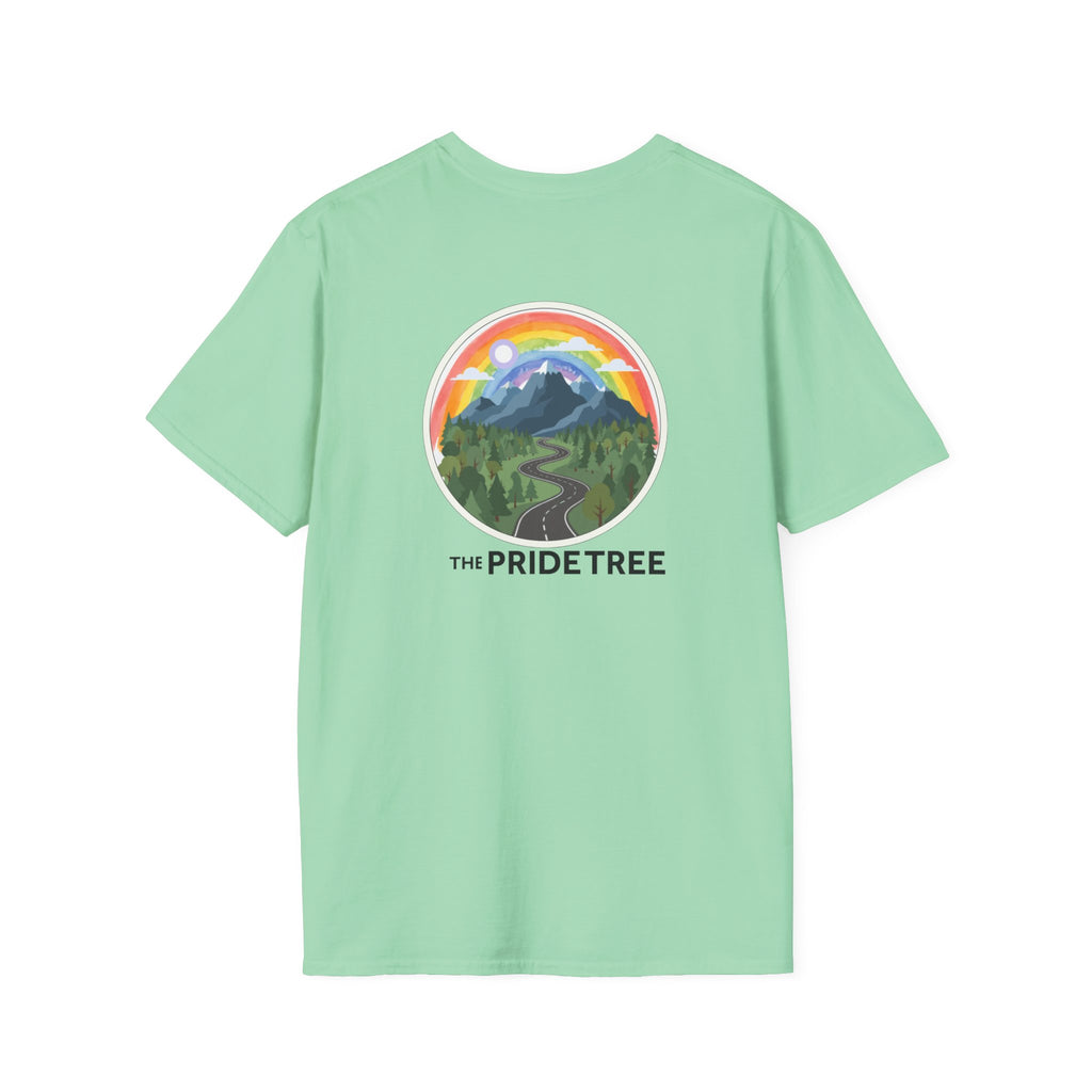 Pride Tree Las Vegas Mountain Graphic T-Shirt