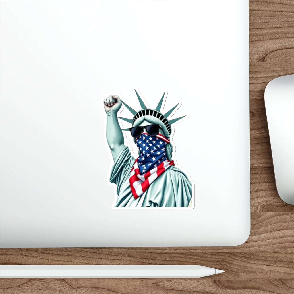Die-Cut Stickers - #RESIST with Lady Liberty