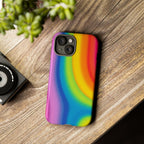 Rainbow Swirl Tough Phone Case for iPhone