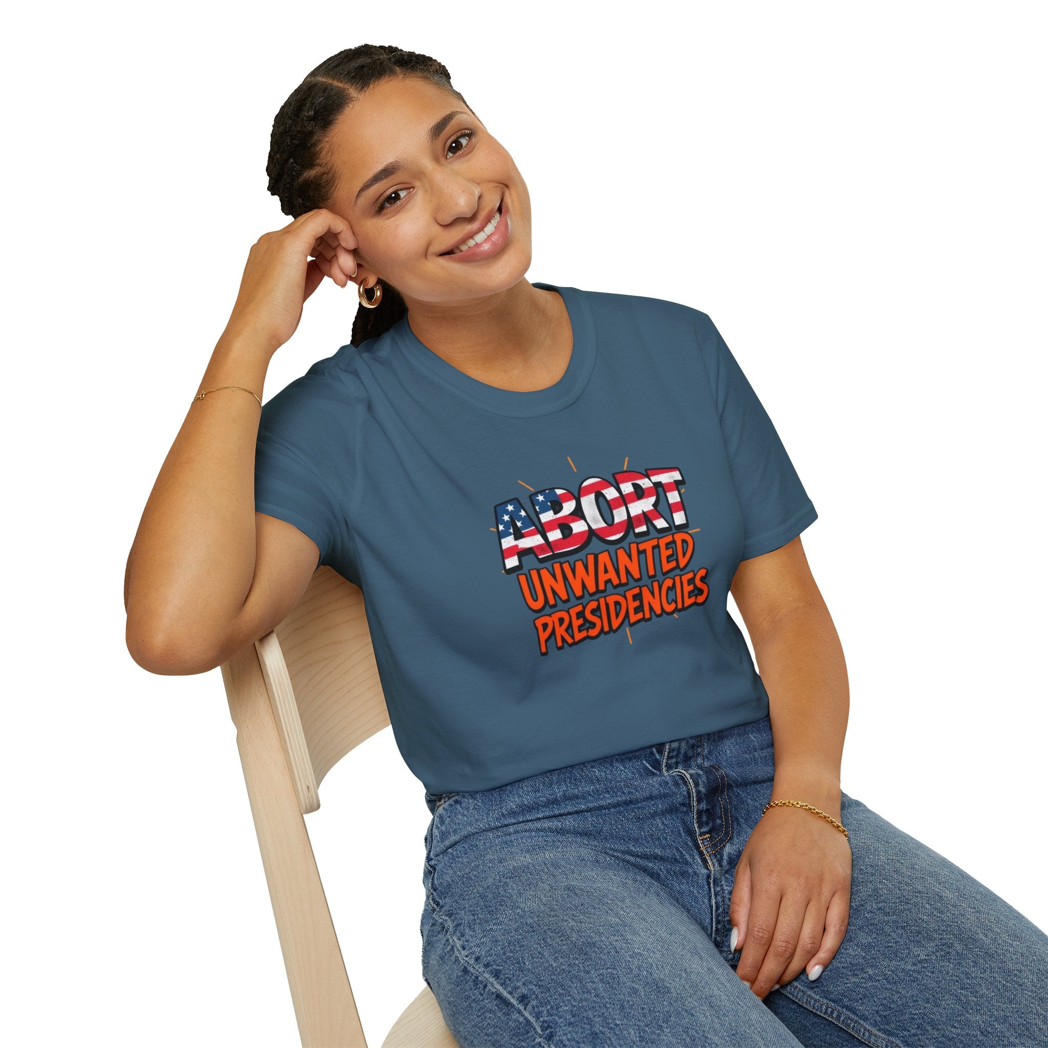 Unisex Softstyle T-Shirt - 'We the People trump the Felon' Graphic Tee
