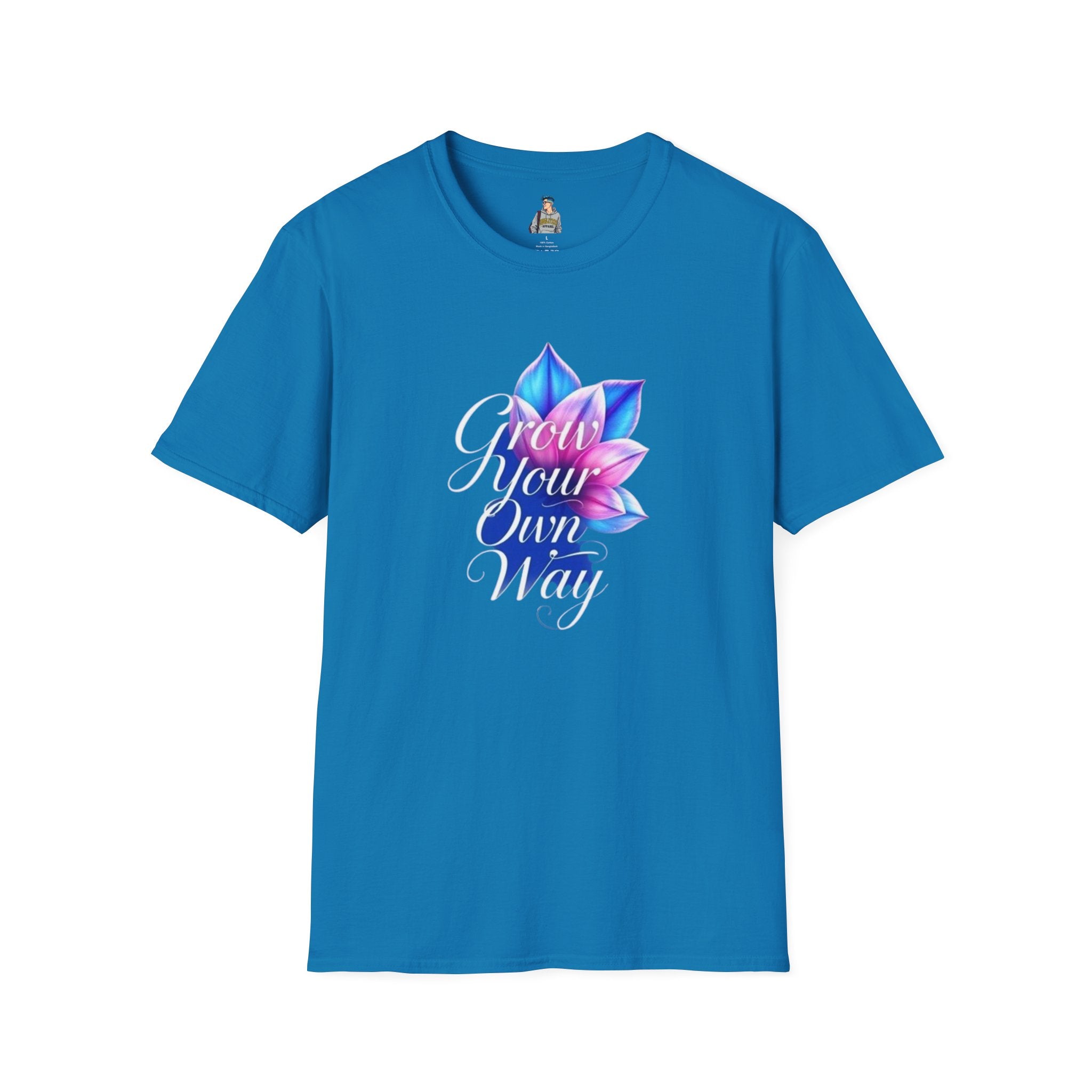 Empowerment Lotus, Grow Your Own Way T-Shirt