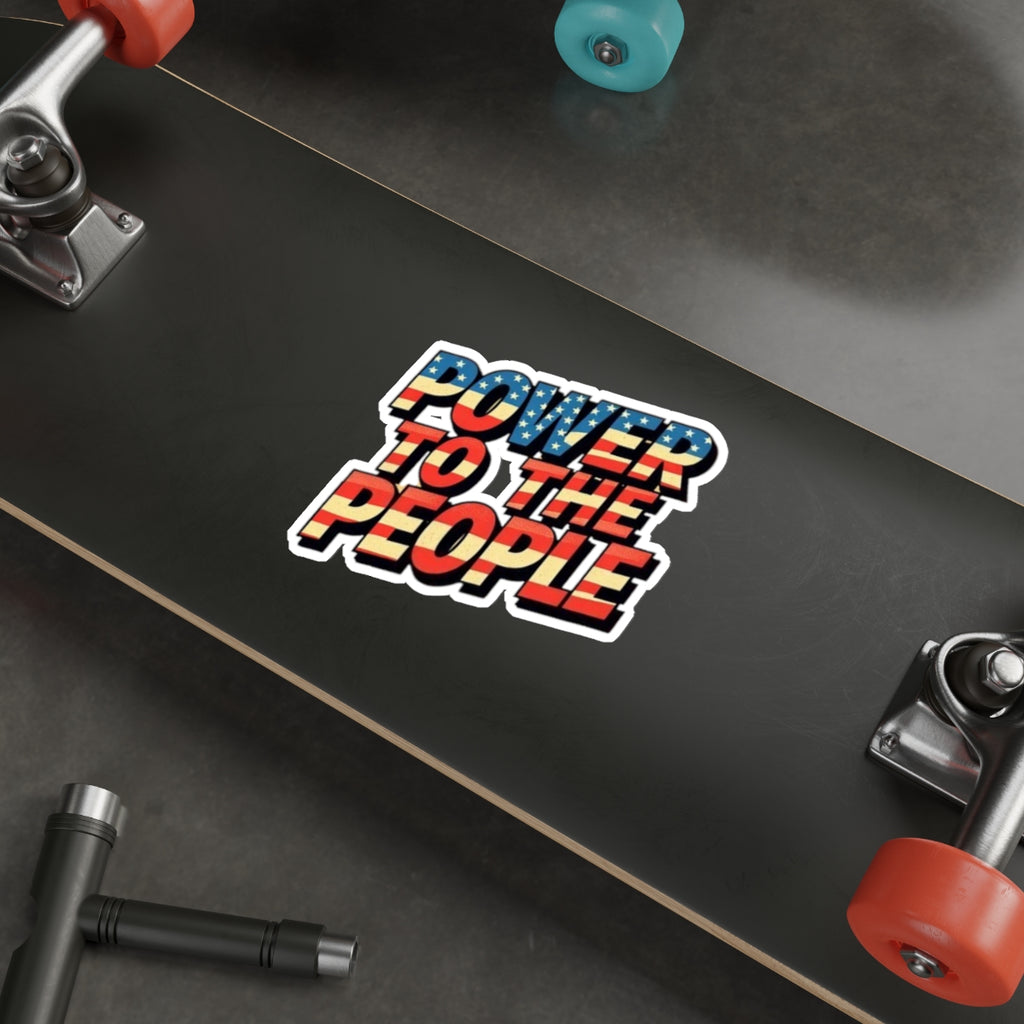 Die-Cut Stickers -  Power to the People