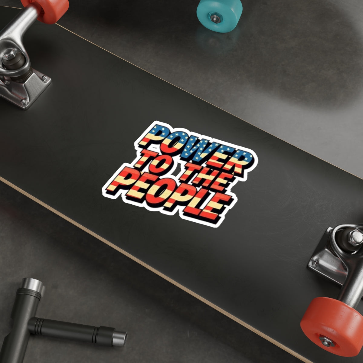 Die-Cut Stickers -  Power to the People