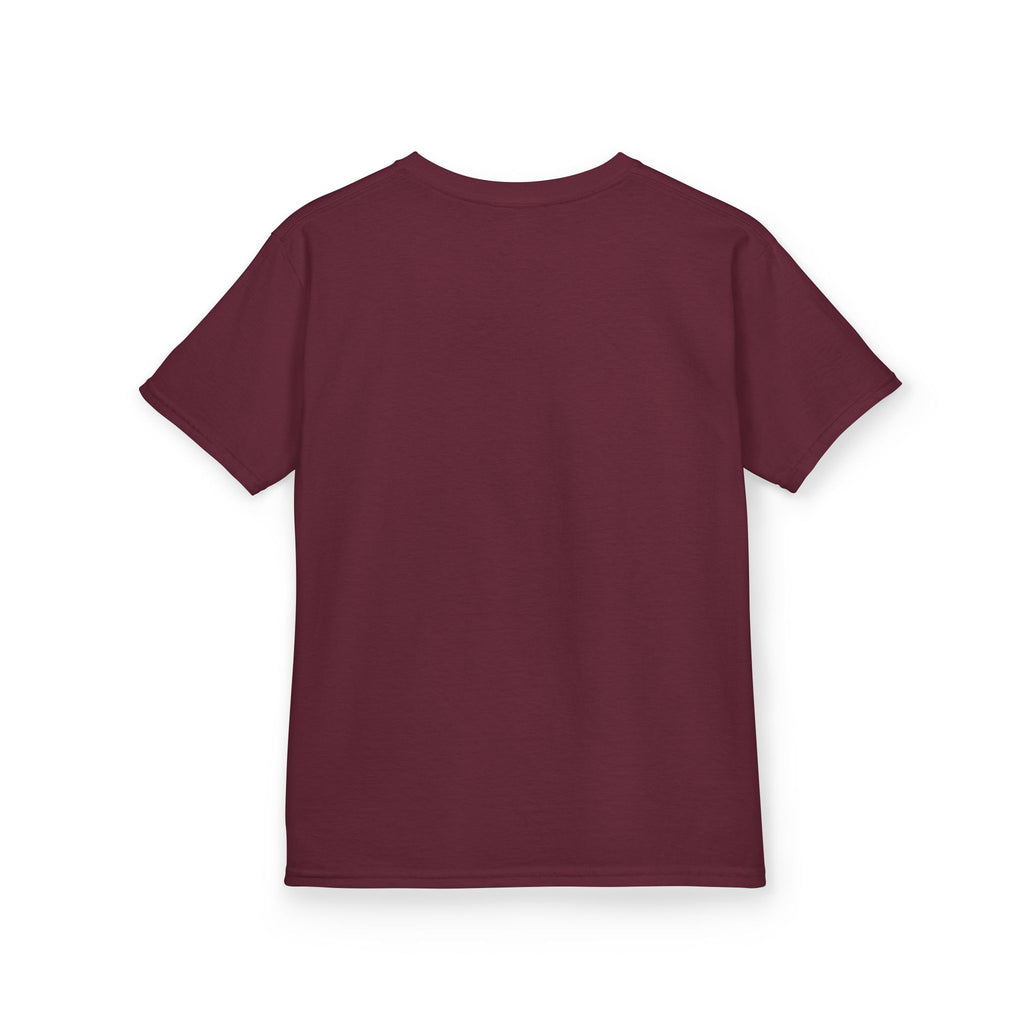 Colorful Fractal Lion Kids Heavy Cotton Tee