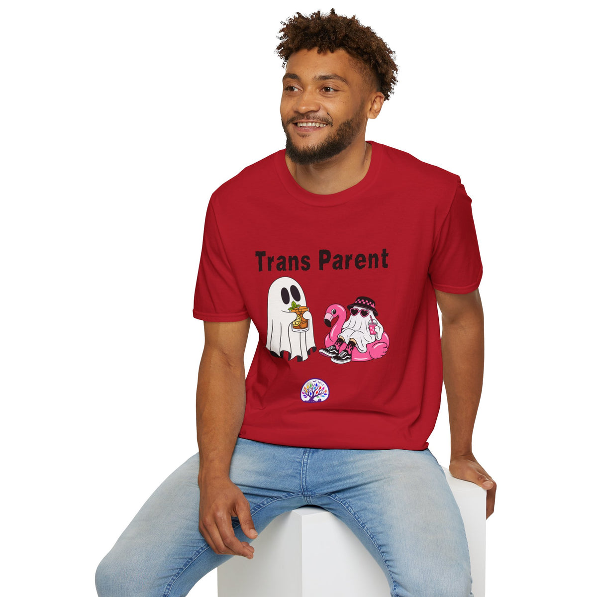 Trans Parent 4 Halloween Pride Tree Las Vegas T-Shirt