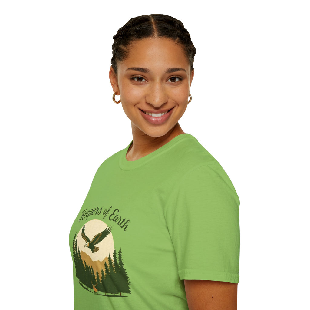 Keepers of the Earth Eagle and Elk T-shirt
