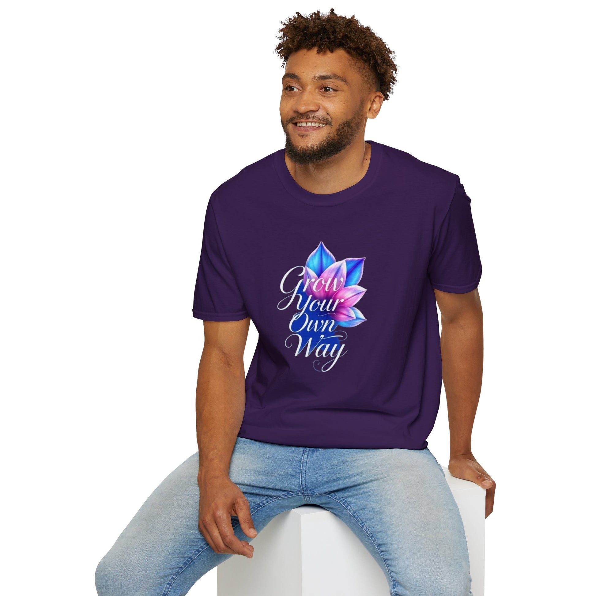 Empowerment Lotus, Grow Your Own Way T-Shirt
