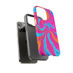 Psychedelic Swirl Tough Phone Case for iPhone