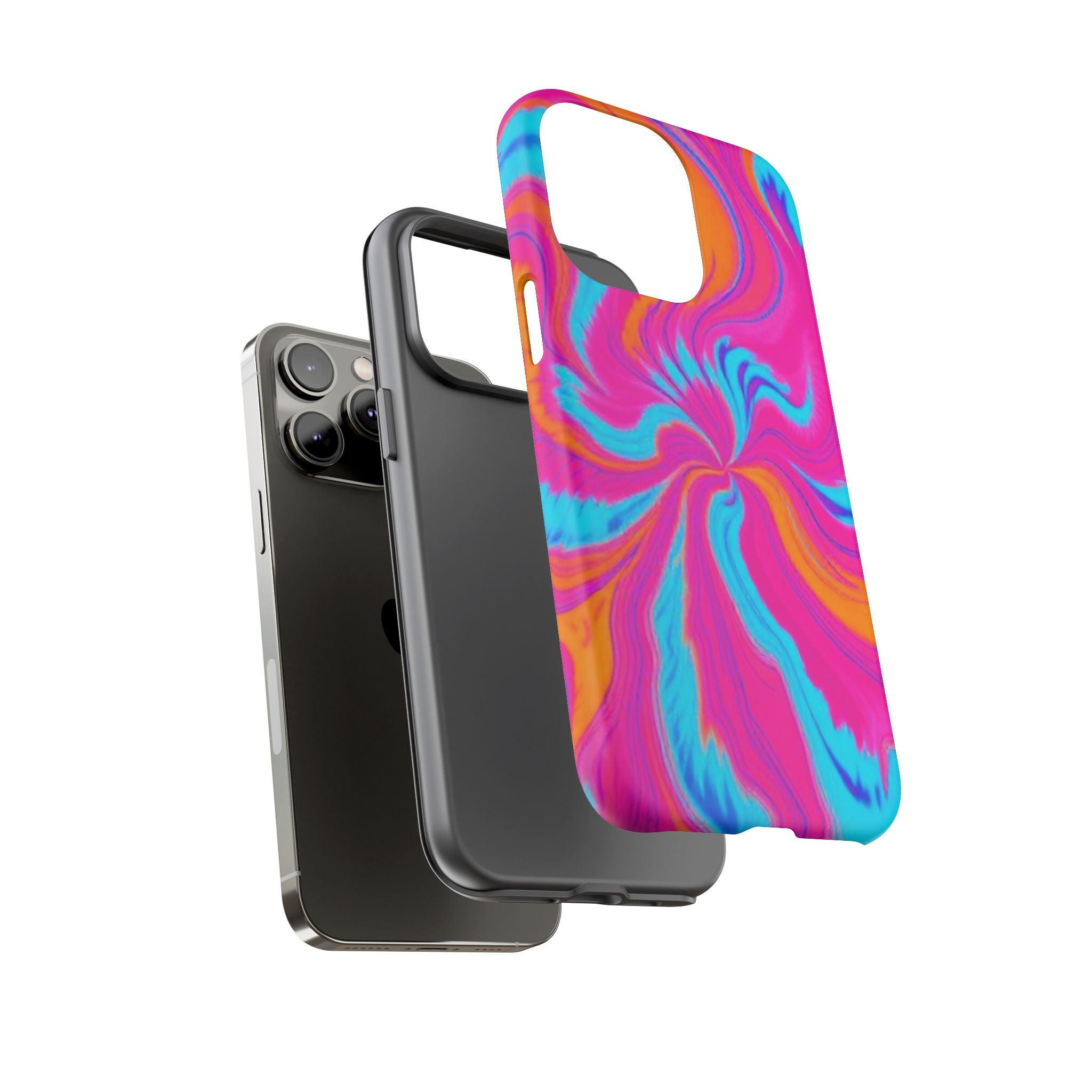Psychedelic Swirl Tough Phone Case for iPhone