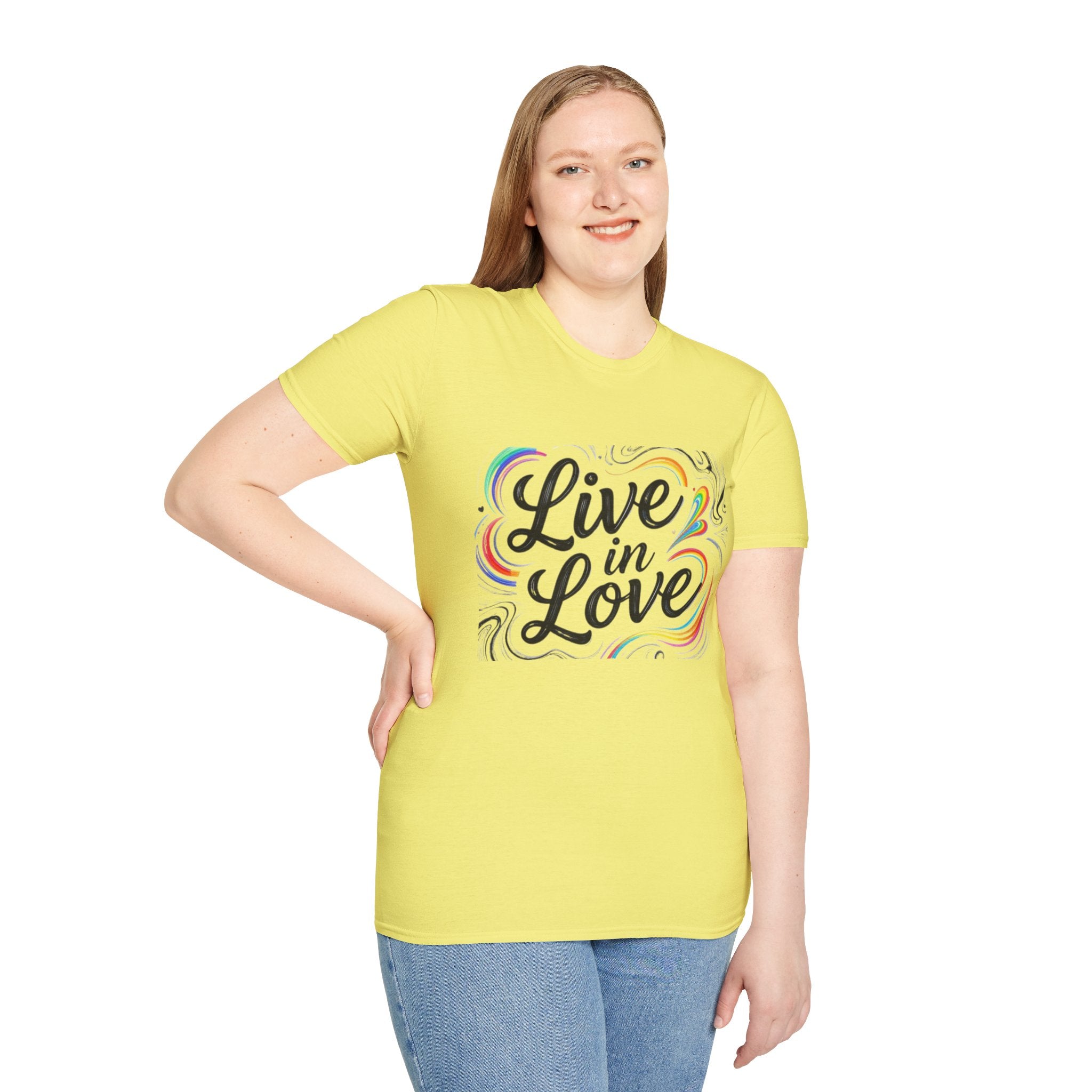 Live in Love Inspirational T-Shirt