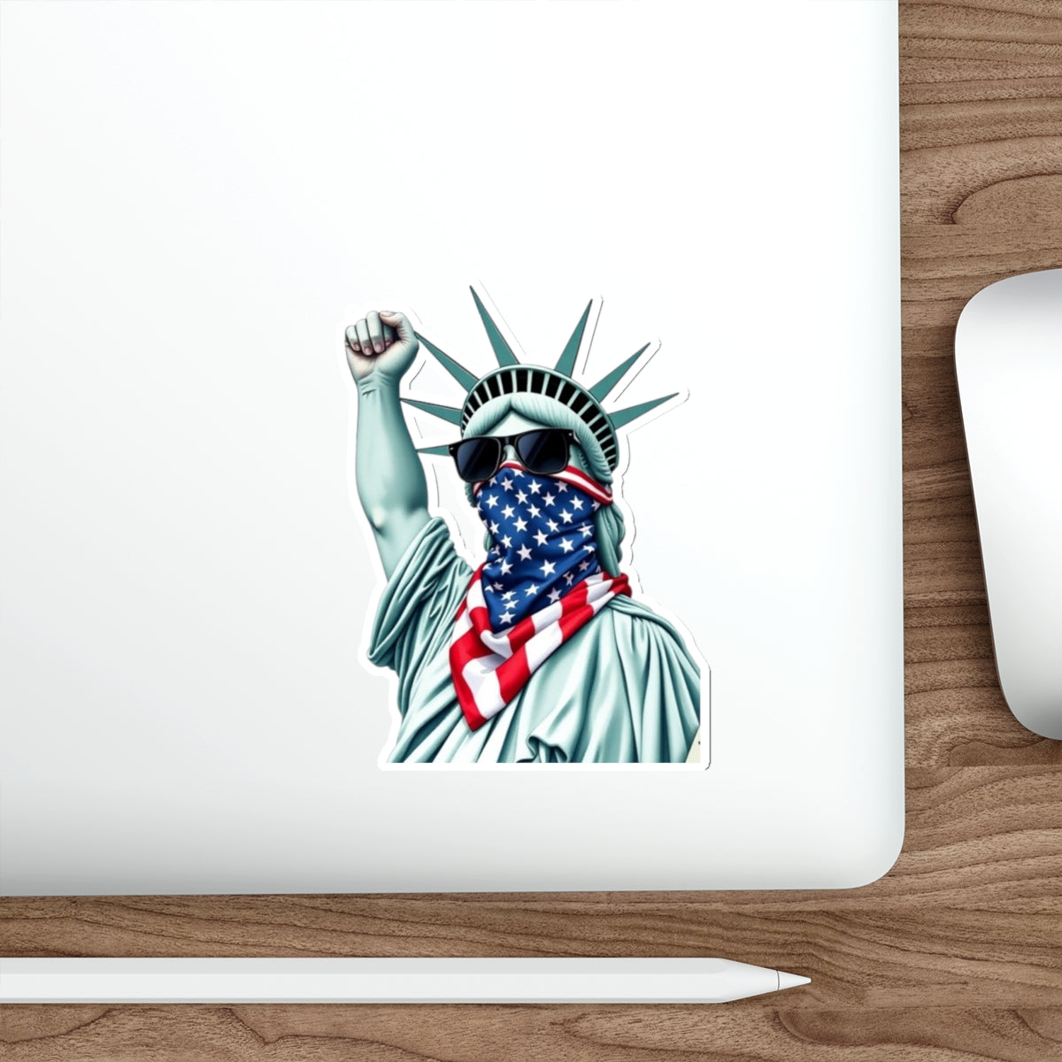 Die-Cut Stickers - #RESIST with Lady Liberty