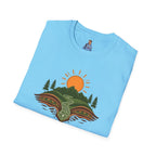 Mountain Scene Unisex Softstyle T-shirt