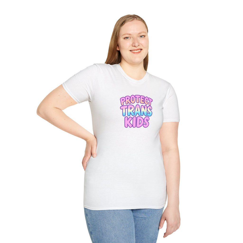 Unisex Softstyle T-Shirt - Protect Trans Kids Tee