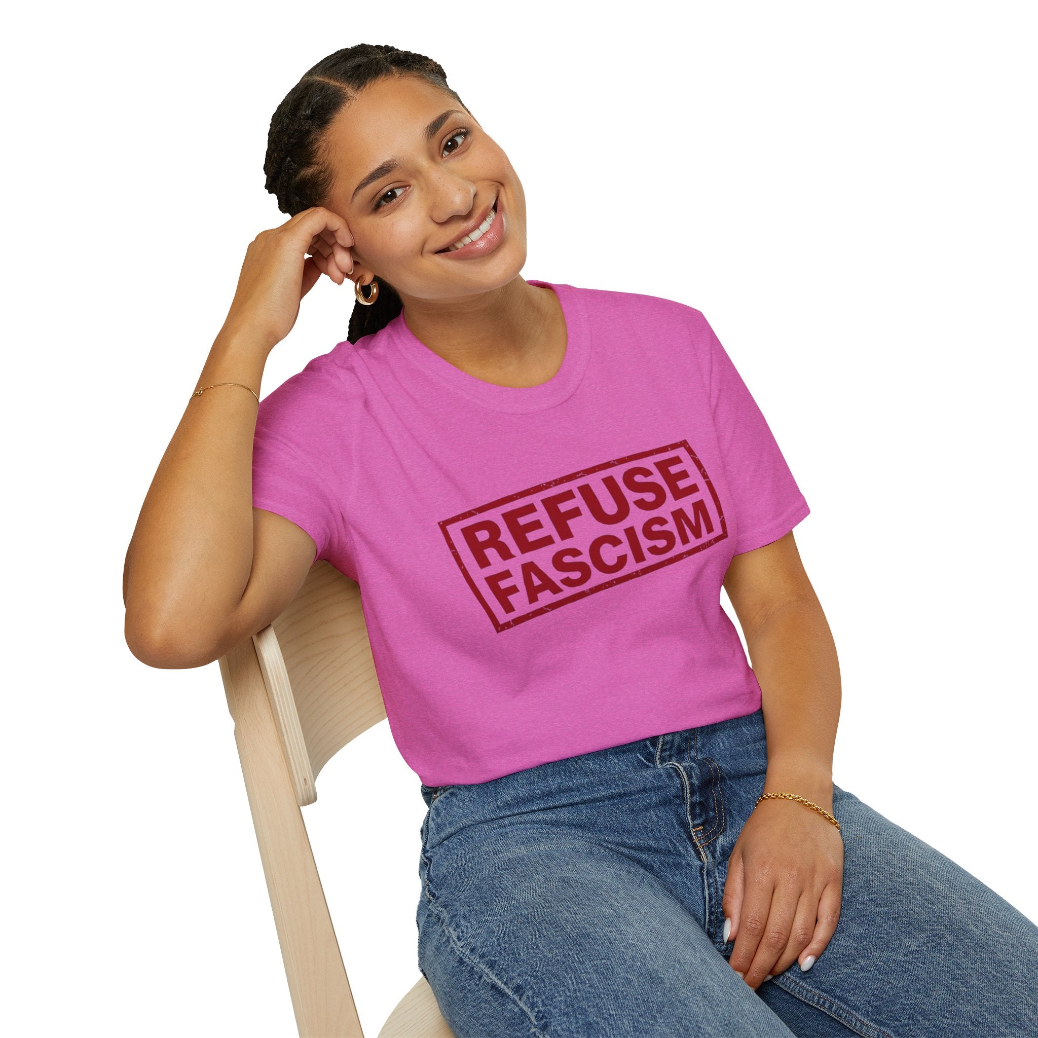 Refuse Fascism Political Activism T-Shirt