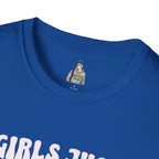 Girls Just Wanna Have Fundamental Human Rights Unisex Softstyle T-Shirt - EqualiTees.Me