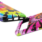 Tie-Dye Spiral Tough Case for Android