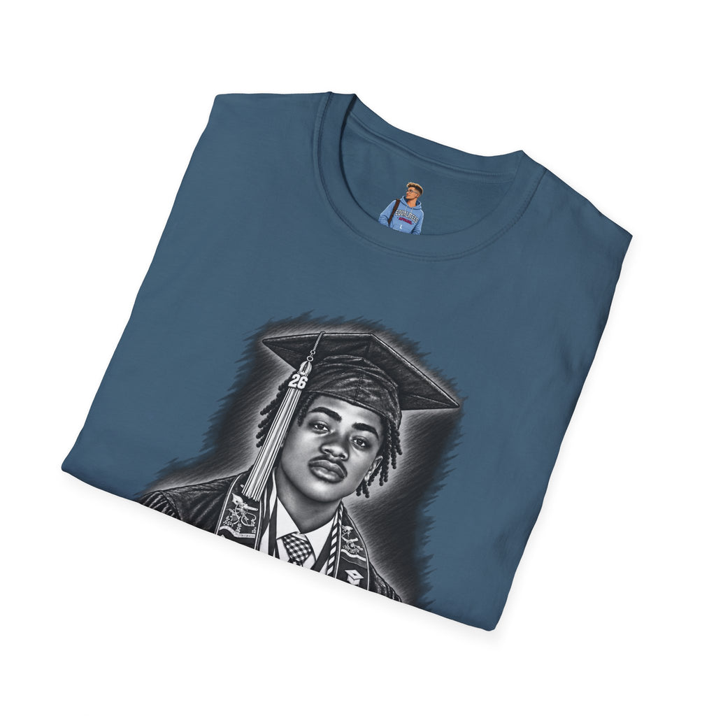 Portrait Front and Back - In Memory of Pierre Damas Bel T-Shirt