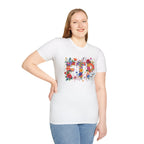 Floral 'FTP' Graphic T-Shirt