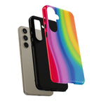 Rainbow Swirl Tough Case for Android