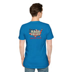 Unisex Softstyle T-Shirt - 'Patriots Don't Vote for Traitors' with USA Flag Design