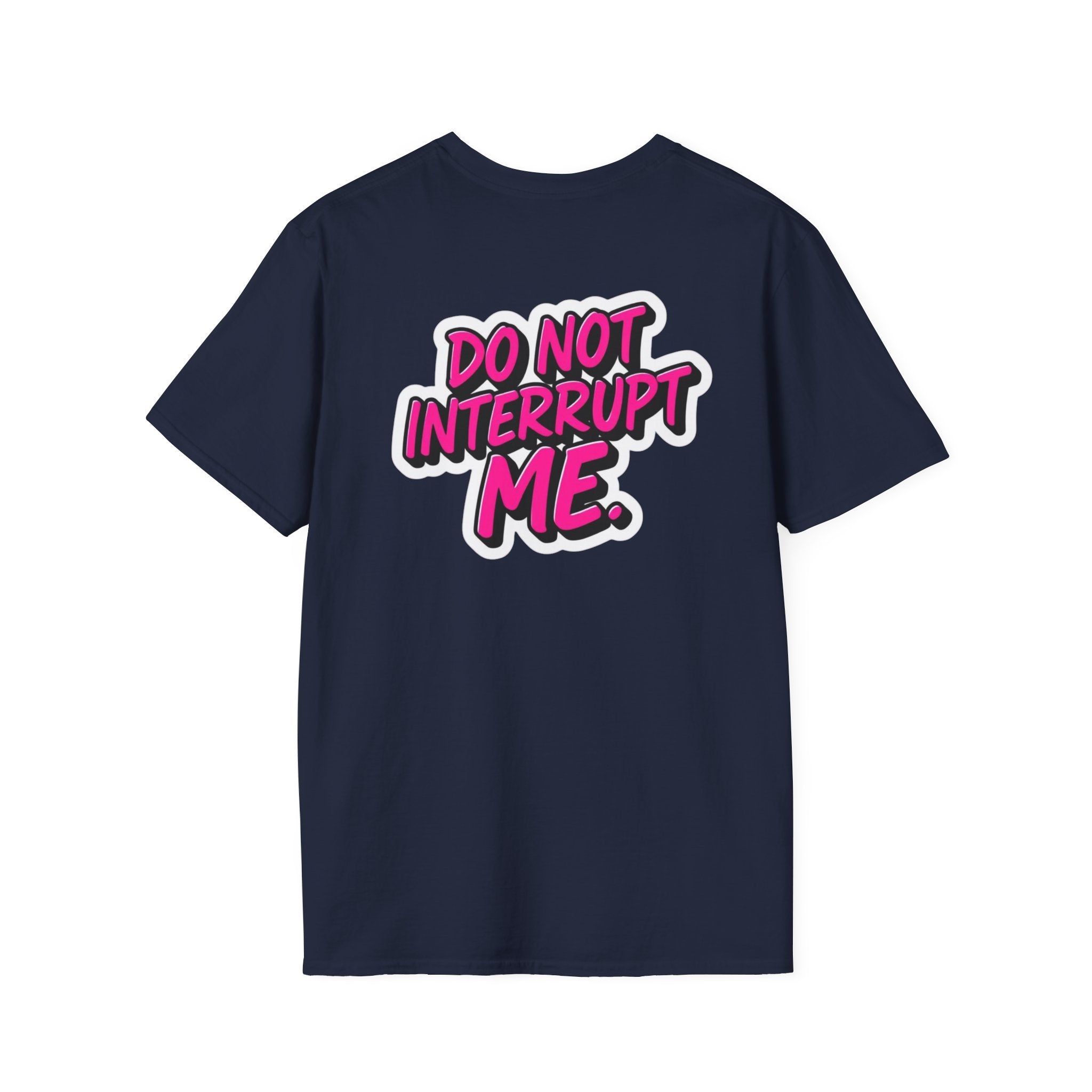 'I Am Speaking' Unisex Softstyle T-Shirt – Bold Statement Tee for Confident Voices