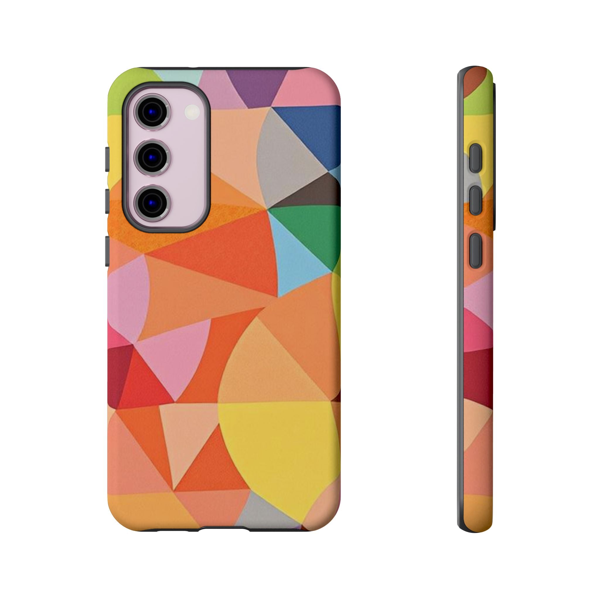 Colorful Geometric Tough Case for Android