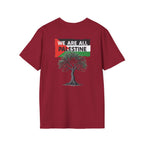 Stand with Gaza & We Are All Palestine Graphic Tee