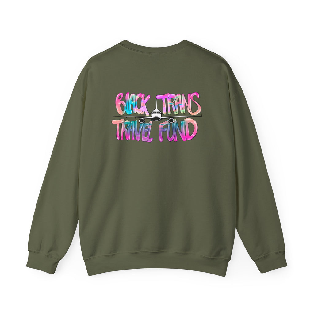 BTTF - Black Trans Travel Fund Unisex Crewneck Sweatshirt