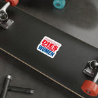 Die-Cut Stickers - DEMOCRACY DIES WITHOUT WOMEN