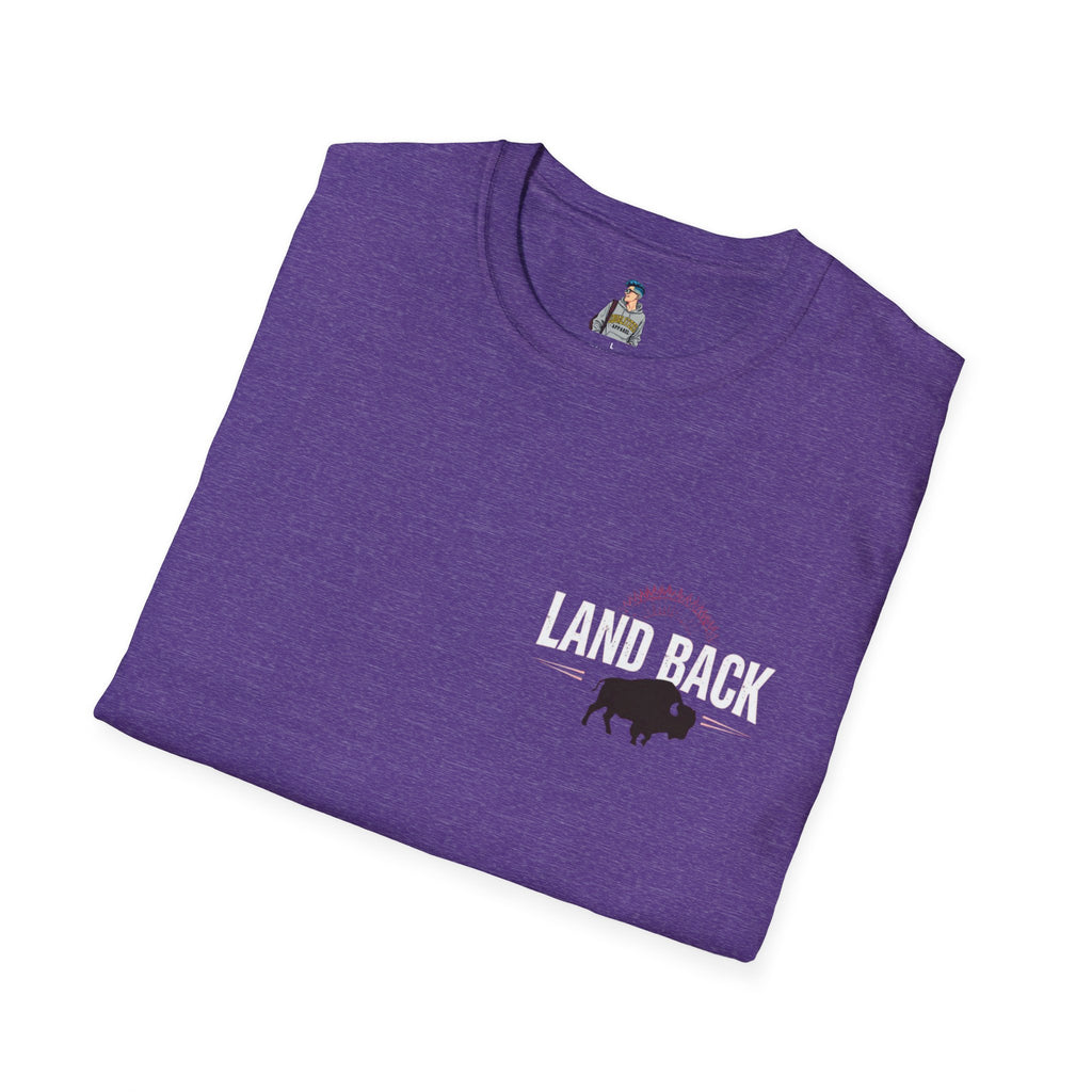 'Land Back' Unisex Softstyle T-shirt