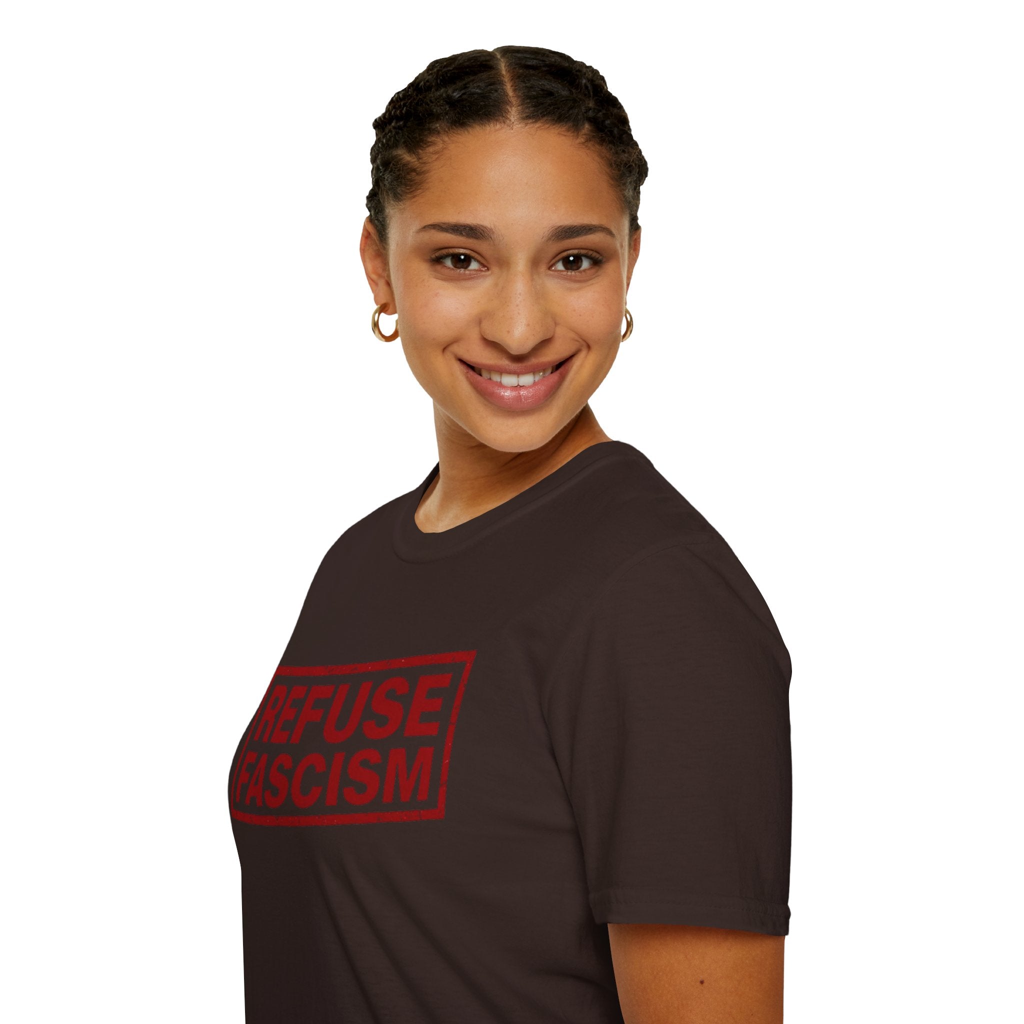 Refuse Fascism Political Activism T-Shirt