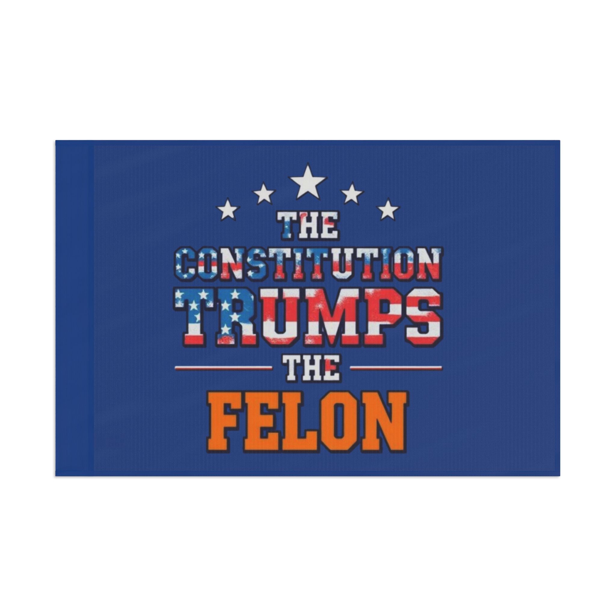 The Constitution Trumps the Felon - Protest Flag