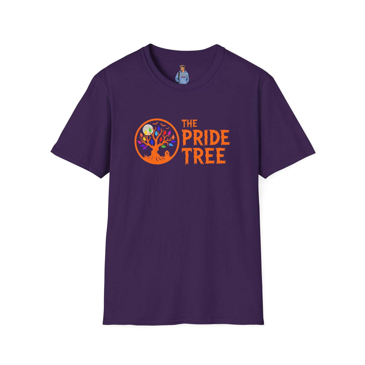 Orange Halloween Logo Pride Tree T-Shirt