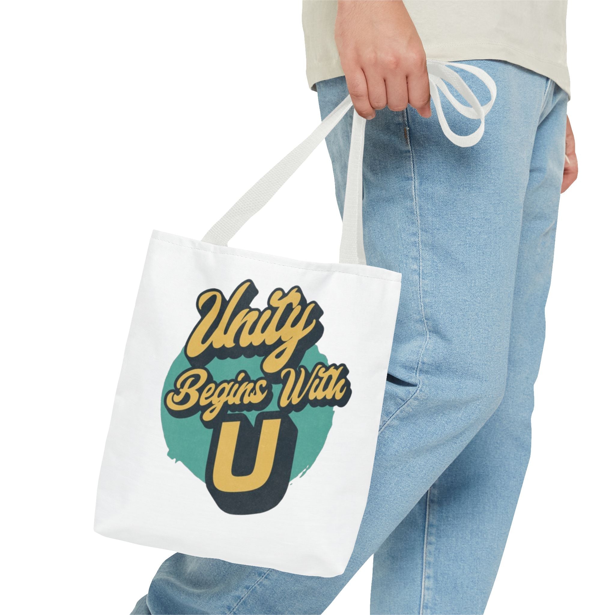 Unity Begins With U Design Tote Bag
