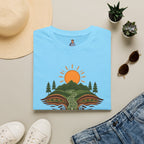 Mountain Scene Unisex Softstyle T-shirt