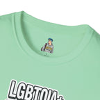 LGBTQIA+ History Is Now Unisex Softstyle T-Shirt