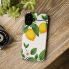 Lemon Blossom Tough Phone Case for iPhone