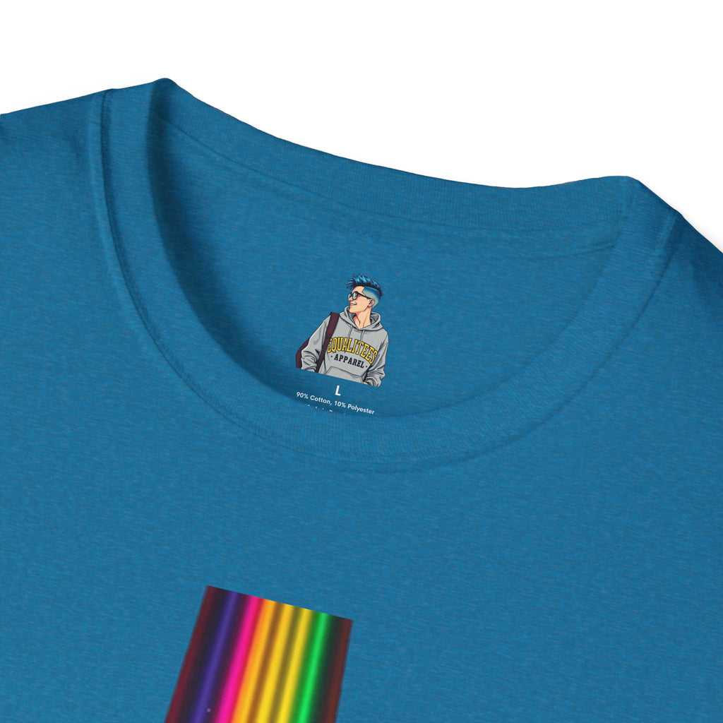Unisex Softstyle T-Shirt - LGBTQ+ Empowerment T-Shirt: Conversion Therapy is Torture & We All Belong