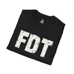 FDT Distressed Graphic T‑Shirt — Bold Statement Tee