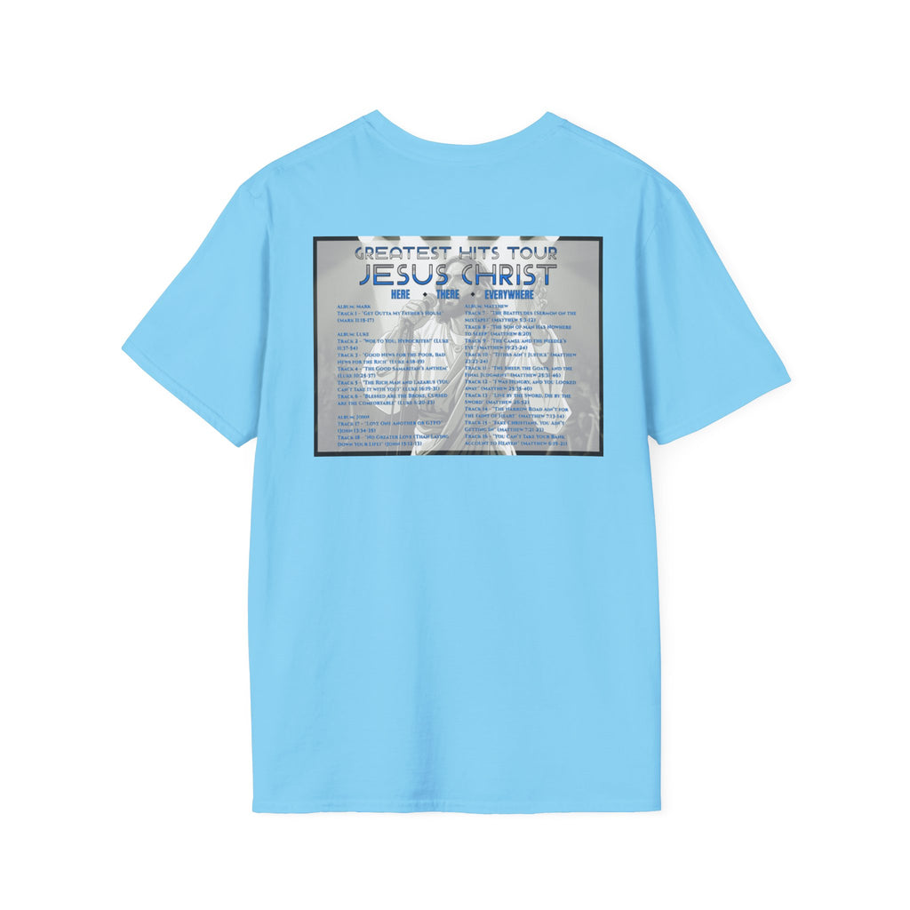Unisex Softstyle T-Shirt - Jesus Christ Greatest Hits Tour Tee